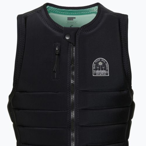 Gilet Mystic Check Out Wake nero