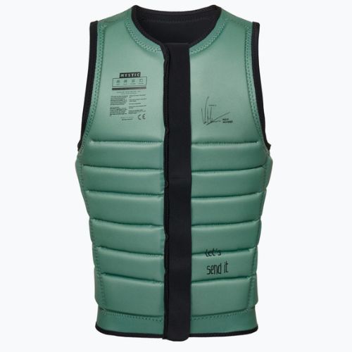 Gilet Mystic Check Out Wake nero