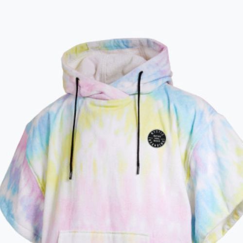 Poncho mistico Velours AOP arcobaleno