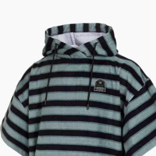 Mystic Poncho Velours AOP grigio/nero