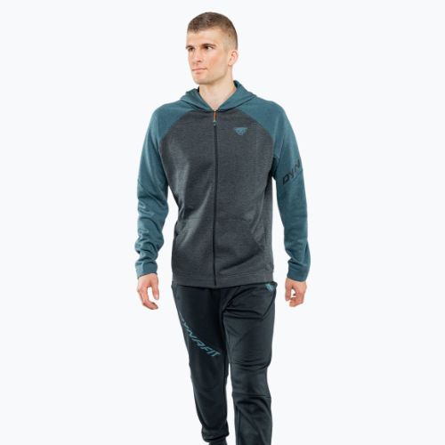 DYNAFIT giacca da trekking da uomo 24/7 PTC Zip Hoody blu germano