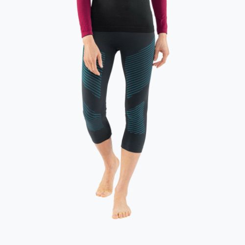 Pantaloni termici DYNAFIT Speed Dryarn donna mirtillo/blu marino