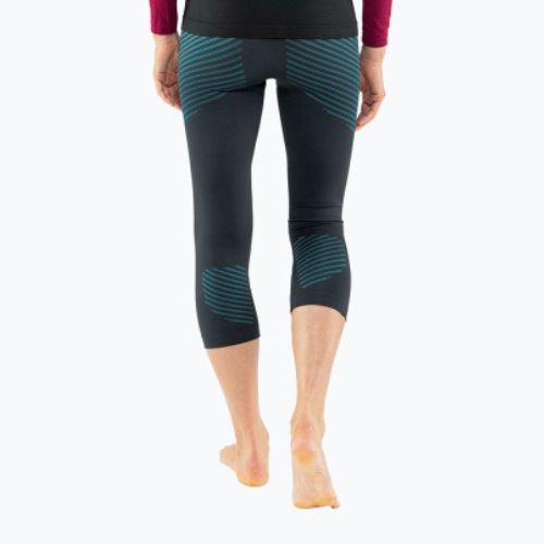 Pantaloni termici DYNAFIT Speed Dryarn donna mirtillo/blu marino