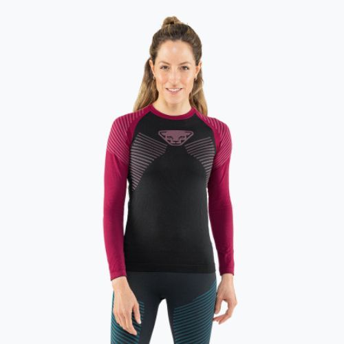 Maglia termica da donna DYNAFIT Speed Dryarn beet red