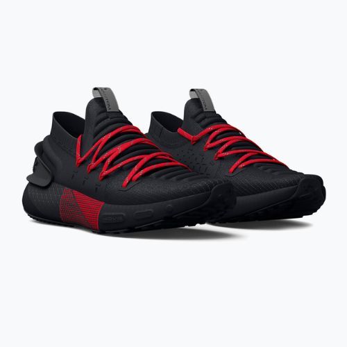 Under Armour scarpe da corsa da uomo UA Hovr Phantom 3 RFLCT nero/rosso/bullone/nero