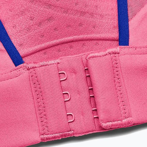 Reggiseno fitness Under Armour Infinity High rosa punk/blu scuro