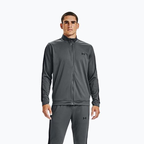 Under Armour UA Knit Track Suit tuta da ginnastica da uomo grigio/nero
