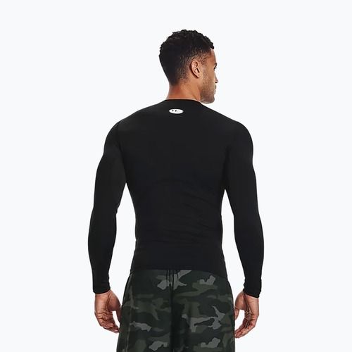 Under Armour uomo manica lunga da allenamento HG Armour Comp nero/bianco
