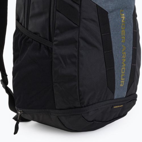 Under Armour Hustle 5.0 29 l zaino urbano nero/nero erica media/oro metallizzato lustro