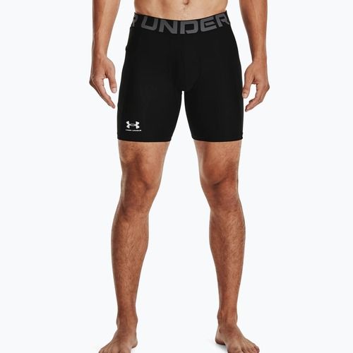 Pantaloncini da allenamento Under Armour HG Armour da uomo nero/bianco