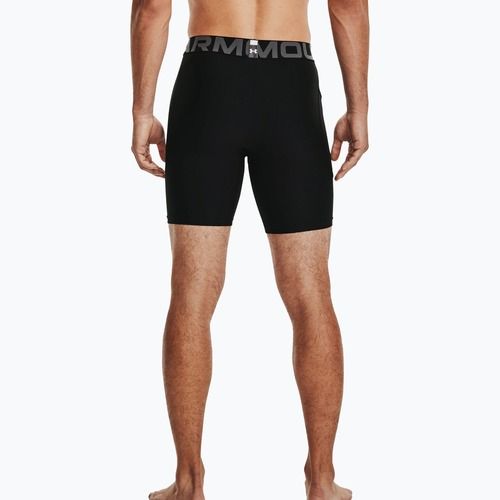 Pantaloncini da allenamento Under Armour HG Armour da uomo nero/bianco