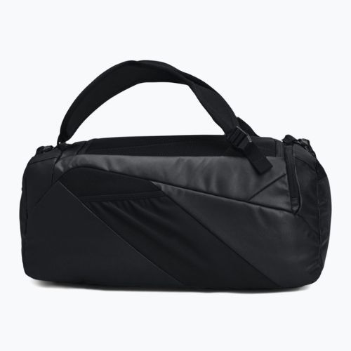 Under Armour Contain Duo Duffle S 40 l borsa da allenamento nero/nero/argento metallico