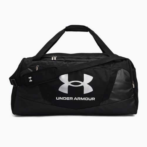 Under Armour Undeniable 5.0 Duffle L 101 l nero/nero/argento metallico borsa