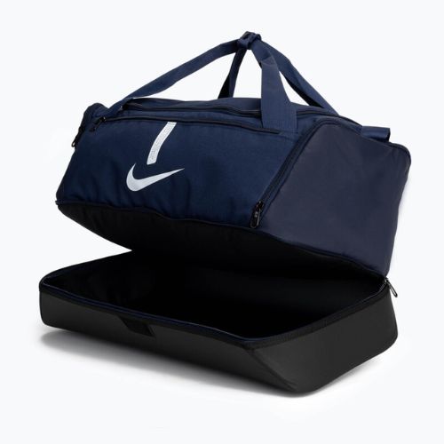 Nike Academy Team Hardcase M 37 l mezzanotte marina/nero/bianco borsa da allenamento