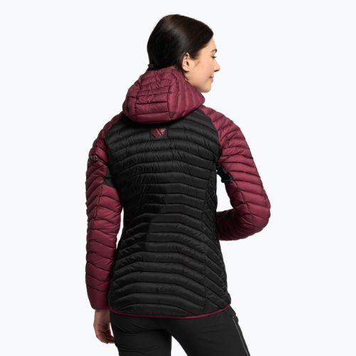 DYNAFIT piumino donna Radical Dwn RDS Hood rosso barbabietola