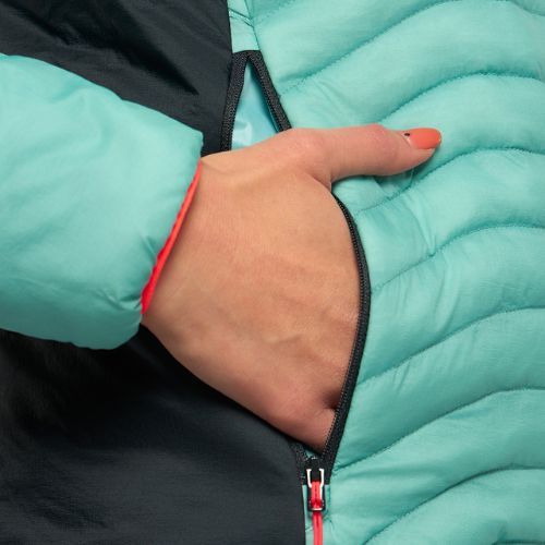 Giacca ibrida con cappuccio DYNAFIT Speed Insulation da donna, blu marino