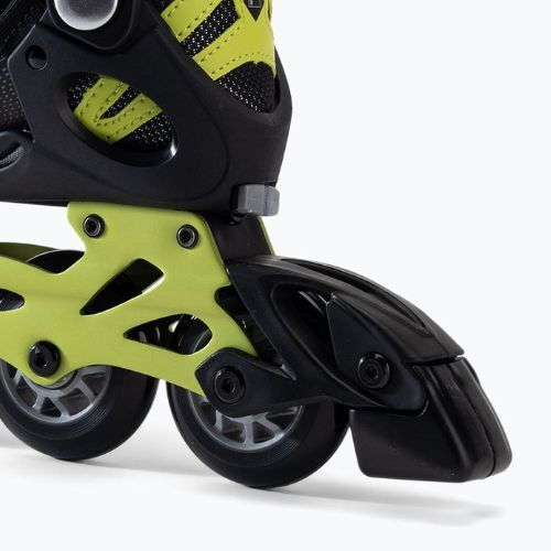 FILA Pattini a rotelle per bambini Wizy Alu nero/lime