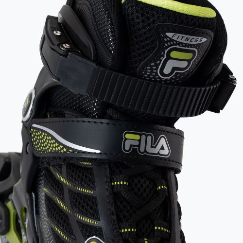 FILA Pattini a rotelle per bambini Wizy Alu nero/lime