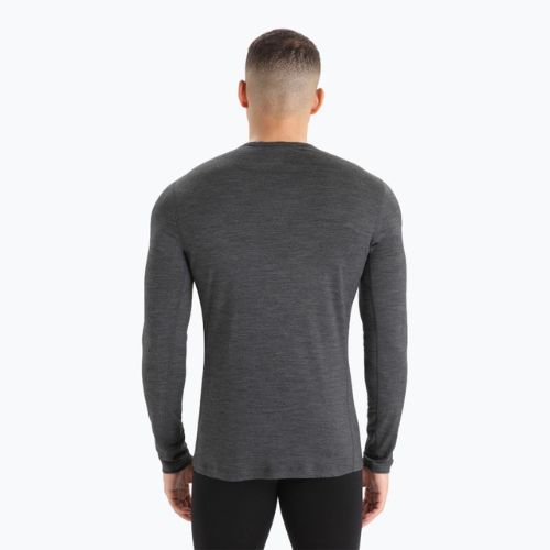 Maglia termica da uomo icebreaker 200 Oasis Crewe gritstone