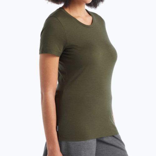 Camicia da trekking Icebreaker Tech Lite II loden da donna