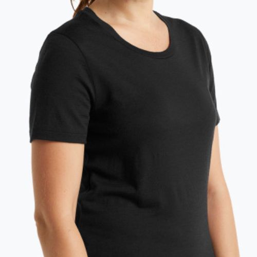 Icebreaker Tech Lite II, camicia da trekking da donna, nero