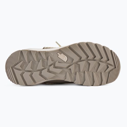 Stivali da neve The North Face da donna Thermoball Lace Up WP gardenia bianco/grigio argento