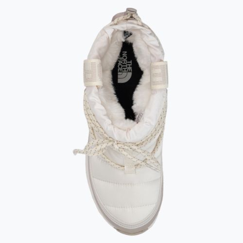 Stivali da neve The North Face da donna Thermoball Lace Up WP gardenia bianco/grigio argento