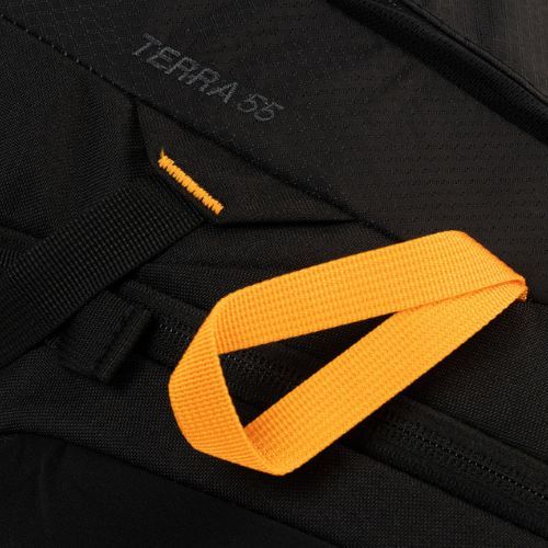 Zaino da trekking The North Face Terra 55 l nero/nero