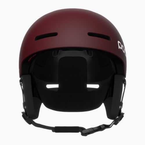 Casco da sci POC Fornix MIPS rosso granata opaco