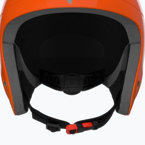 Casco da sci per bambini POC POCito Skull arancione fluorescente