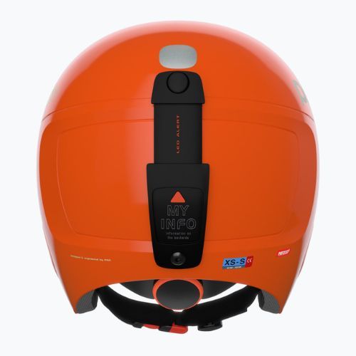 Casco da sci per bambini POC POCito Skull arancione fluorescente