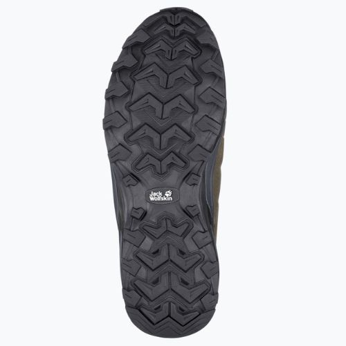 Jack Wolfskin Refugio Texapore Low, stivali da trekking da uomo, cachi/phantom