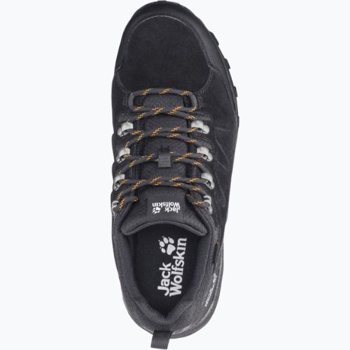 Jack Wolfskin Refugio Texapore Low Uomo stivali da trekking phantom/burly yellow xt