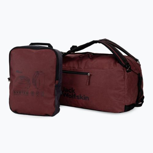 Jack Wolfskin Traveltopia Duffle 45 l rosso cordovan