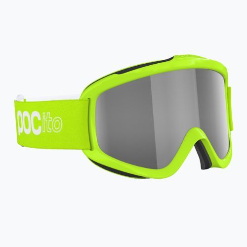 POC POCito occhiali da sci per bambini Iris giallo fluorescente/verde/clarity pocito