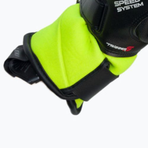 LEKI Guanti da sci da uomo Worldcup Race Flex S Speed System nero-verde 649802301080