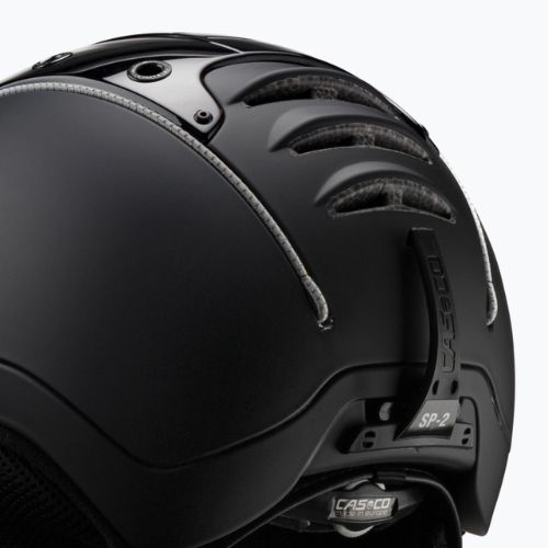 CASCO casco da sci SP-2 Carbonic Visor nero