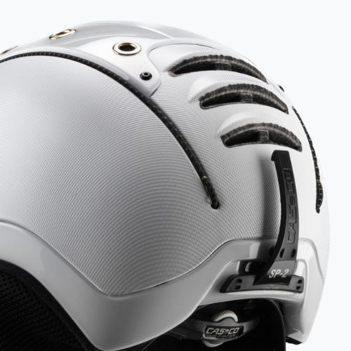 CASCO casco da sci SP-2 Carbonic Visor bianco