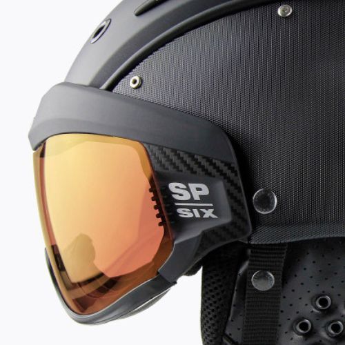 CASCO casco da sci SP-6 Visiera struttura nera