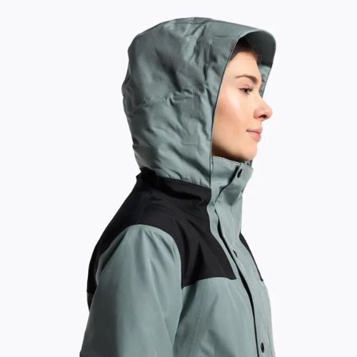 Giacca da snowboard donna Volcom Ell Ins Gore-Tex verde cenere