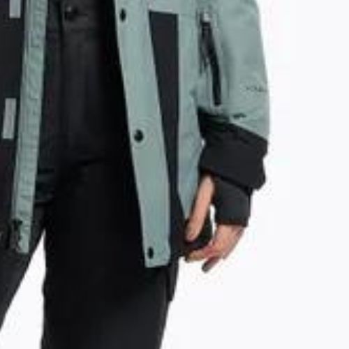 Giacca da snowboard donna Volcom Ell Ins Gore-Tex verde cenere