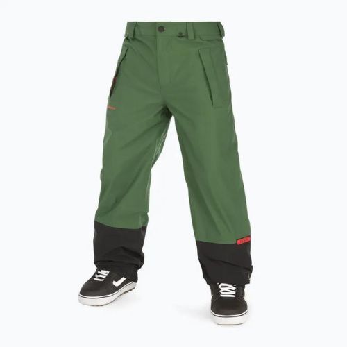 Pantaloni da snowboard Volcom Longo Gore-Tex Military da uomo