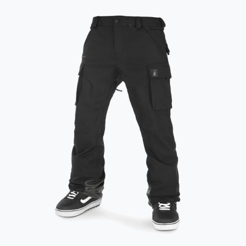 Pantaloni da snowboard Volcom New Articulated da uomo, nero