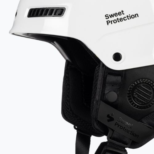 Casco da sci Sweet Protection Trooper 2Vi MIPS bianco lucido
