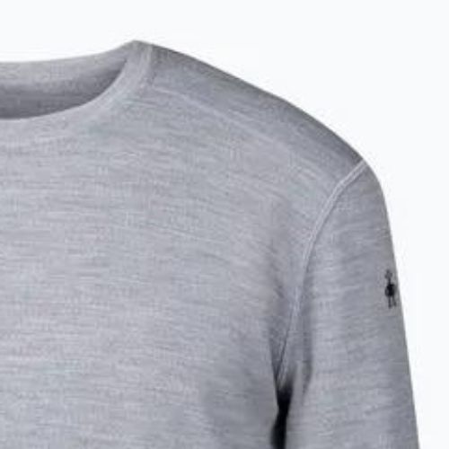 Maglia termica da uomo Smartwool Merino 250 Baselayer Crew Boxed grigio chiaro mélange