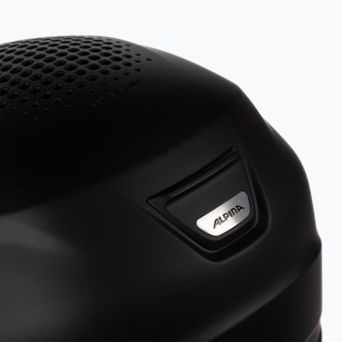 Casco da sci Alpina Alto V nero opaco