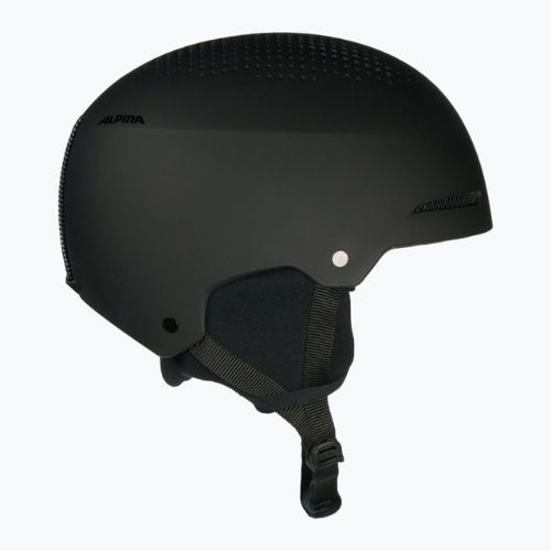 Casco da sci Alpina Arber nero opaco