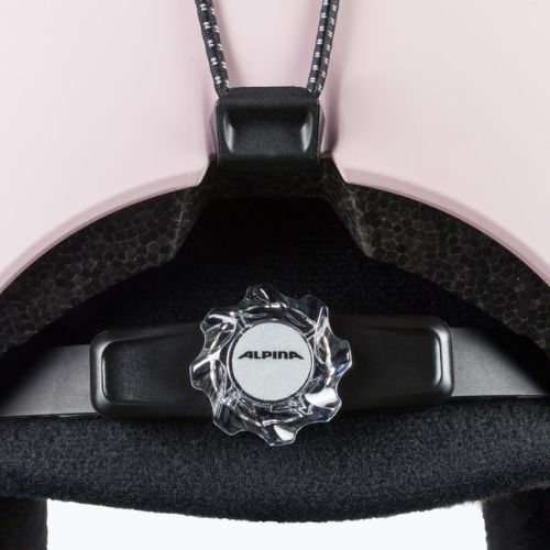 Casco da sci Alpina Arber rosa opaco