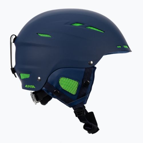 Casco da sci Alpina Biom navy opaco