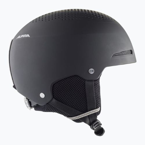 Casco da sci Alpina per bambini Zupo nero opaco